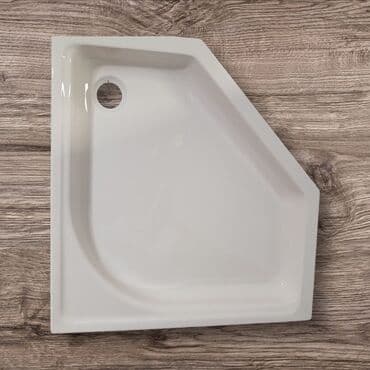 poddon satisi: Duş poddonları fiber akril material. ölçülər mövcuddur — 6