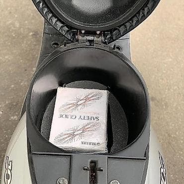 ford escape ehtiyat hisseleri: Yamaha Jog skuter - Gümüş rəngli, çevik və yığcam şəhər skuteri - Ön — 5