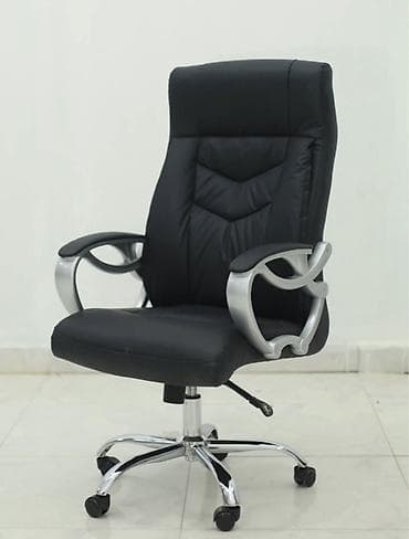 ugur mebel: Yeni, Təkərli, Qolları tənzimlənmir, Dəri — 1