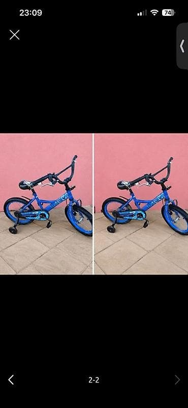 stark velo: Cox ucuz satilir təcili endirim də olunacag Uşaq velosipedi – mavi — 2