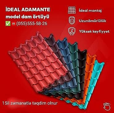 Metal dam örtükləri