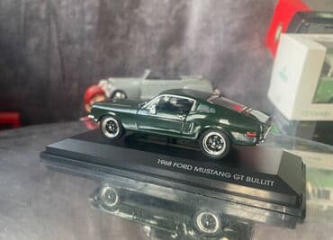 metbex tavan modelleri: Коллекционная модель Ford Mustang GT Bullit darkgreen 1968 Steve — 21