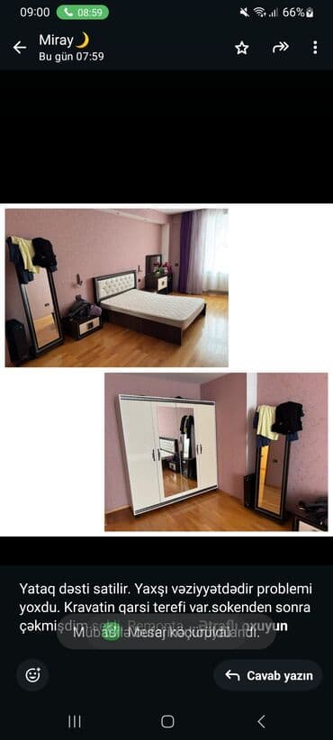 dolab satılır: İkinəfərlik çarpayı, Dolab — 1