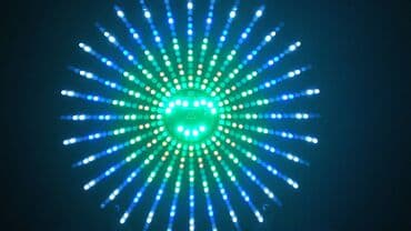 rengli lampalar: Электронный - танцесветильник, светодиодный спектр. Диаметр диска 20 — 3