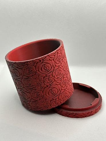 3d qelem: 3D printerdə çap olunmuş yeni dekorativ dibçək. ​İstənilən rəngdə və — 6