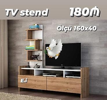 Yeni, Düz TV altlığı, Polkalı, Laminat lalafo.az -da Yeni, Düz TV altlığı, Polkalı, Laminat