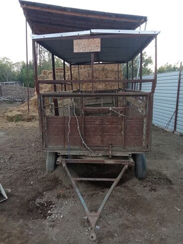 Dörd təkərli kənd təsərrüfatı qoşqusu (masin üçün) - Metall