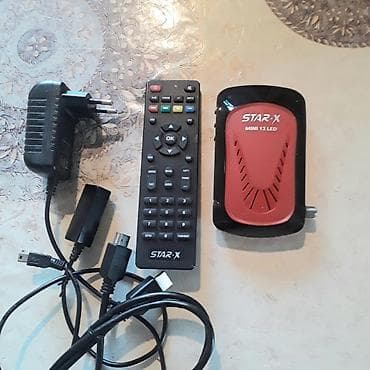 mini wifi router: Peyk tüneri STAR-X mini 12 LED satılır. Təzə model. Ay yarım — 1