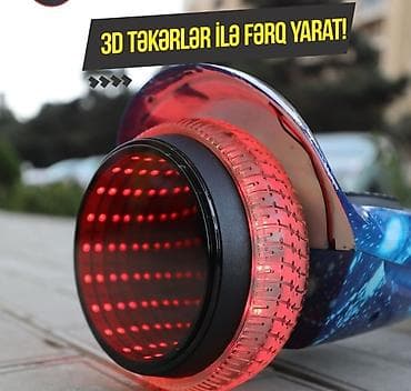 Elektrik nəqliyyatı: Segway Giroskuter 3D🆕️ 🔸️Hoverboard 🔹️Giroskuter 🔸️Howerboard 🔹️Ən — 1