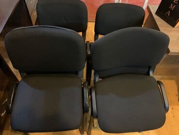 Qida məhsulları: Ofis mebelləri dəsti Tərkib: - İş masaları: müxtəlif ölçülü, düzüstü — 3