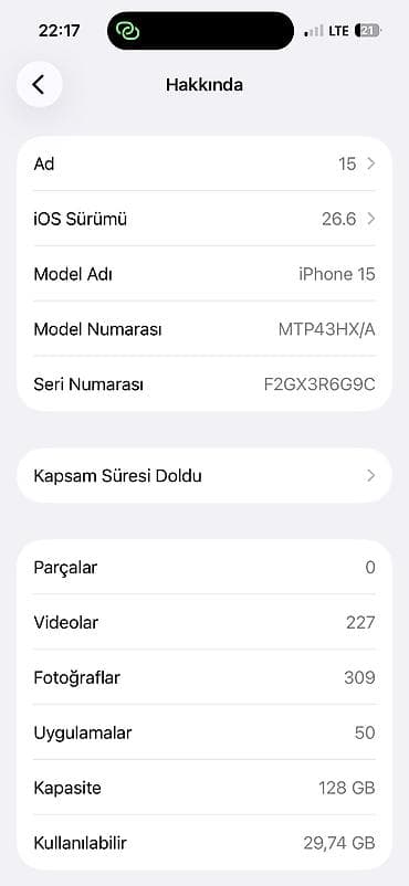 macbook 2 el: IPhone 15, 128 GB, Göy — 2
