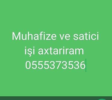razin iş: Təhlükəsizlik əməkdaşı və satıcı kimi iş axtarıram. - Təhlükəsizlik — 1