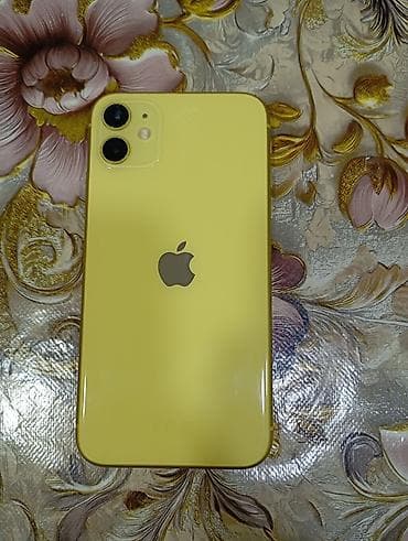 ayfon 8 plus 2 el: IPhone 11, 64 ГБ, Желтый, Отпечаток пальца — 1