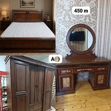 AYGUN 🌖 450 azn Yatag desdi satılır.Taxt ölcü 1.70/2.15 Dolab ölcüsü