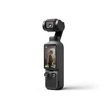 mikrofon mini: DJI Pocket tipli əl stabilləşdiricili mini kamera - 3 oxlu gimball — 1