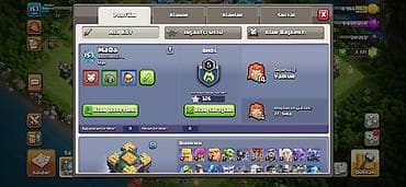 Clash of Clans hesabı – TH14 - Bələdiyyə Evi: 14🔥 - Oyun səviyyəsi — 3