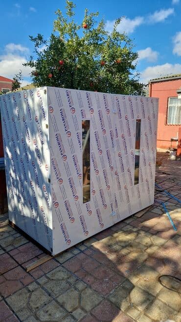 yuk qaldiran kranlar: Inkubator istənilən ölçüde yığıram - Material: Sendviç panellər — 1