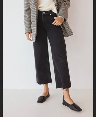 i̇ldırımlı qadın leqqinsləri: Mango Şalvar Razmer 44 Rəng Qara Təzədir, heç geyinilməyib. Etiketi — 3