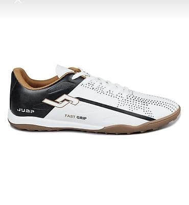 ayaqqabı мокасини: Futbol ayaqqabısı JUMP brendi - Rəng: ağ/qara - Vəziyyəti Yenidir Heç — 1