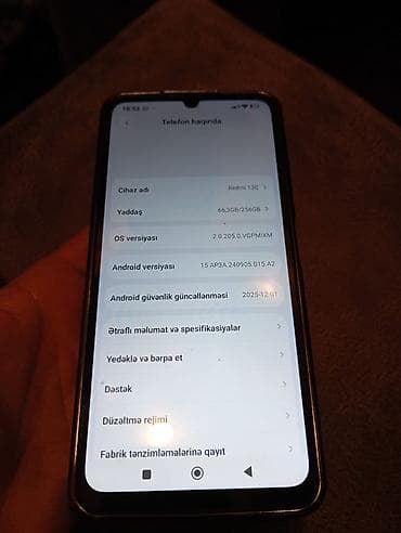 ipad 8: Xiaomi 13, 256 GB, rəng - Qara, 
 Sensor — 3