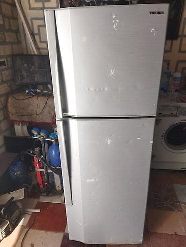 telefon soyuducu fan: 2 qapılı Toshiba Soyuducu Satılır, rəng - Gümüşü — 1