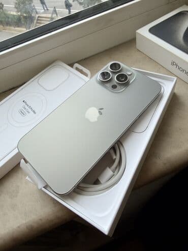 IPhone 15 Pro Max, 256 GB, Natural Titanium