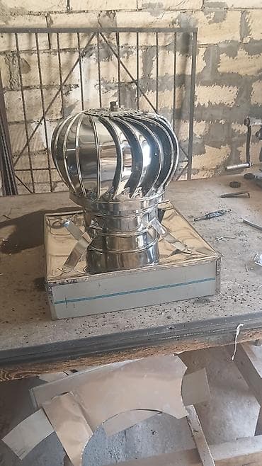 турб аз: Məhsul: Dam üçün turbo ventilyator başlıqları (küləklə fırlanan — 3
