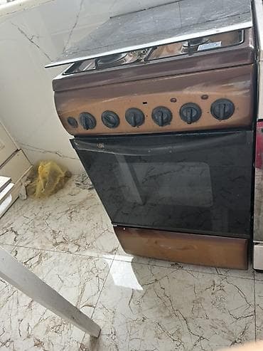 Qaz sobası Ayrıca dayanan, 4 gözlü