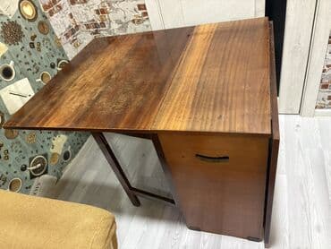 Masalar: Qonaq masası, Qatlanan, Taxta, Dördbucaq masa — 3