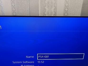 sert disk: Playstation 4 Pro 1 TB satılır, 1 original pult ilə. Konsolun — 4