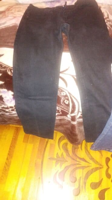 женские классические джинсы: Kişi cins şalvarları – 2 ədəd dəst - Model: Klassik düz kəsim — 1