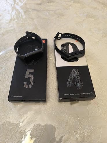 Smart qolbaq, Xiaomi, Suya davamlı, rəng - Qara