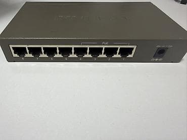 TP-Link TL-SF1008P – 8 portlu 10/100M Desktop PoE Switch Məhsul