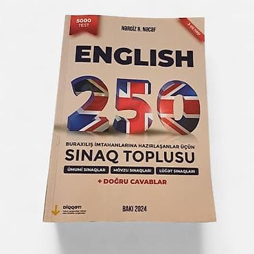 İngilis dili Testlər 11-ci sinif, 1-ci hissə, 2024 il