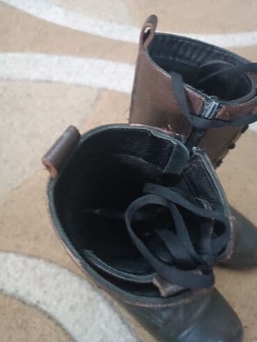 qadın çəkmə: Uzunboğaz, Derimod, Ölçü: 36, rəng - Qəhvəyi, İşlənmiş — 3