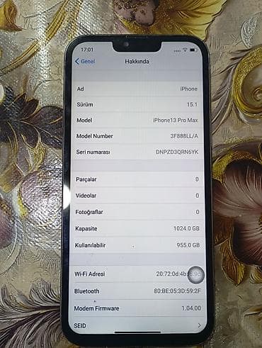 apple iphone 1: IPhone 13 Pro Max, 1 TB, Face ID — 3