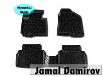 monitor masin ucun: Hyundai ix35 üçün poliuretan ayaqaltilar. Полиуретановые коврики для — 1