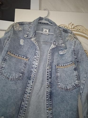 kolej jaket: Qadınlar üçün cazibədar cins gödəkçə dəsti.Cox az geyinilib,yeni — 2