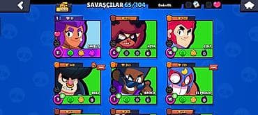 brawl stars account: Brawl Stars hesabı – aktiv və inkişaf etmiş profil Ümumi məlumat: - — 2