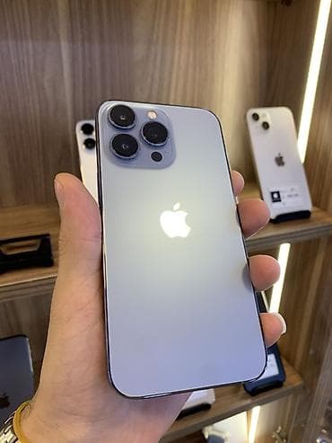 philips xenium 9@9h: IPhone 13 Pro, 128 GB, Sierra Blue, Face ID — 1