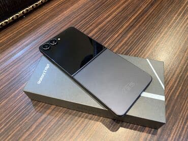 Samsung Galaxy Z Flip7, 256 GB, rəng - Qara, Barmaq izi