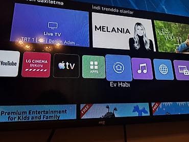 android 14 tv box: Smart TV – webOS Hub ilə - Ekran: təxminən 55–65 düym diaqonal, nazik — 5