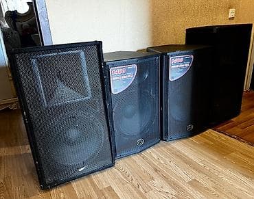 dınamık: Səhnə və tədbirlər üçün 4 ədəd peaker sistemi - 2 ədəd Wharfedale Pro — 1