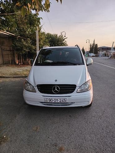Mercedes-Benz Vito (W646) mikroavtobus - Kuzov: uzun baza, 4 qapı yan