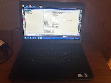pentium: Dell Inspiron noutbuk - Model: Dell Inspiron (seriya etiketi — 4