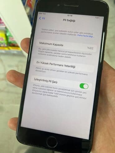 ayfon qiymətləri: IPhone 7 Plus, Qara, Barmaq izi — 3