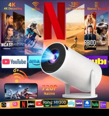 Yeni Portativ Proyektor Android, Pulsuz çatdırılma