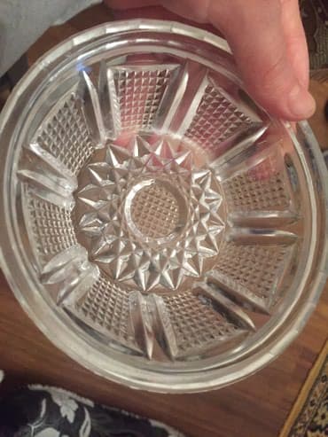 saxlama gabi: Konfet gabi 2 dene xrustal russiya gedmi diametri 14sm 10 cutu — 2