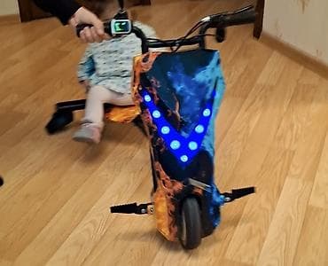 Uşaq üçün elektrikli drift skuter - Model: 3 təkərli drift skuter