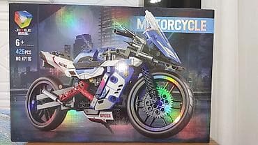 JIQILE Motorcycle konstruksiya dəsti - Model: NO.47116 - Hissə sayı